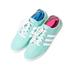 Adidas Shoes | Adidas Shoes Womens 7.5 Neo Qt Vulc Sneakers Mint Canvas Lace Up Low Top F37921 | Color: Green | Size: 7.5