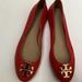 Tory Burch Shoes | Brand New Tory Burch Ballet Flats - Size 11 In Red | Color: Red | Size: 10.5