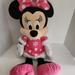 Disney Toys | Disney Christmas Holiday Winter Minnie Mouse Plush Stuffed Animal 22" Just Play | Color: Black/Pink | Size: Osbb