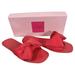 Kate Spade Shoes | Kate Spade New York Bikini Bow Flat Neoprene Sandals $98 | Color: Pink | Size: 9