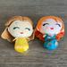 Disney Toys | Disney Tea Cup Mini Mystery Surpise Princess Belle & Merida Plush Set | Color: Yellow | Size: Osbb