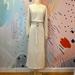 Anthropologie Dresses | Anthropologie 90’s-Minimalist-Style Slub-Cotton-Knit Cream Maxi Dress With Belt | Color: Cream | Size: L