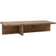 Decowood - Table basse Sam chêne foncé - brown