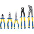 Lot de 5 pinces pour bricolage outils de travail bricolage poignée ergonomique