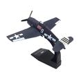 WELSAA Vintage Classics Aircraft 1/72 Scale World War II F6F Fighter Diecast Metal Aircraft Model Plane (Color : B, Size : 1)