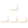 Happyyami 4pcs Boomerang Dart Toys Maneuver Dart Flying Toy for Kids Outdoor Playset Boys Kidcraft Playset Kids Toy Outdoor Throw and Catch Toy Kids Outdoor Toy Flight Child Wooden Australia