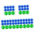 TOYANDONA 250 Pcs Ball Table Tennis Balls Game Balls Game Balls Props Plastic Balls Picking Balls for Party Ball for Raffle Drawing Balls Pvc Can Be Opened