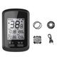 Wireless Waterproof Bike Speedometer with LCD Backlight Display, GPS Cycling Computer Odometer Speed Tracker Cycling Accessories for Cycling, Road Bike MTB Bicycle