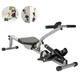 Rowing Machine,Indoor Foldable Rowing Machine Hydraulic with 12 Adjustable Resistance,Workout Fitness Equipment,LED Monitor,for Home Gym