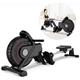 Rowing Machines Foldable Multi-Function Household Air Wind Resistance Magnetron Rowing Machines with LCD Display Indoor Ultra Quie Water Sports Compact Slimming Fitness Equipment
