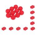 Mealoodiousmusea 10 set 10 Pieces PU Foam Sponge Golf Training Soft Balls Golf Practice Balls Red