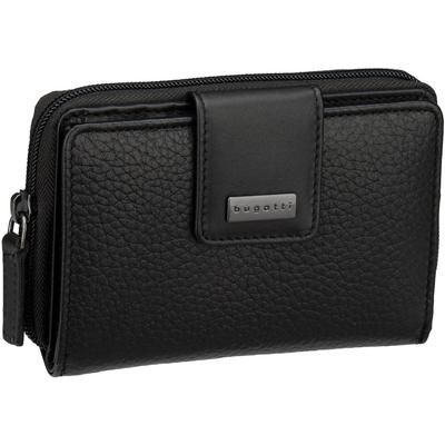 Bugatti - Geldbörse Sina Ladies Zip Wallet II Portemonnaies 1 ct Schwarz Damen