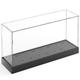 Star was Black Series 6inch Action Figure Acrylic Display Case Stand, Figure Toy Display Storage Boxes with Multi-Pegs for Collectibles, Removable Cap Display Accessories for 1/12 Scale Figures