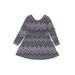 Gymboree Dress - A-Line: Gray Print Skirts & Dresses - Kids Girl's Size 10