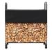 Outdoor Firewood Rack with Cover