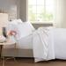 4pc Full 600 Thread Count Cooling Cotton Blend Sheet Set White