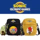Sonic Canvas Initiated Cartoon Messenger Bag Petit sac carré pour étudiant Impression mignonne