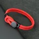 JOprompt let 3 TANLucky-Bracelet en ULdouble couche pour homme fil rouge accessoires en nylon