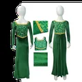 Fiona Cosplay Costume pour enfants robe longue verte pour enfants tenues de princesse pour filles