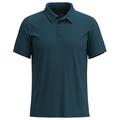 Smartwool - S/S Polo - Merino/Cotton - Merinoshirt Gr S blau