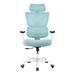 Inbox Zero Kristmundur Ergonomic Task Chair Upholstered in White | 46.5 H x 27.5 W x 27.5 D in | Wayfair 71E16783182F4134863FACA3C3EA6822