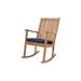 Willow Creek Designs Huntington Solid Wood Rocking Chair Wood/Solid Wood in Blue | 45.75 H x 24.5 W x 33 D in | Wayfair HUN-RCKNG-2SET-5439