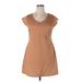 Wild Fable Casual Dress - Shift: Orange Polka Dots Dresses - Women's Size 2X-Large