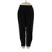 Active by Old Navy Track Pants - Mid/Reg Rise: Black Activewear - Women's Size Small