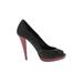 Steve Madden Heels: Pumps Stilleto Cocktail Burgundy Shoes - Women's Size 8 1/2 - Peep Toe