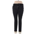 Old Navy Jeggings - Mid/Reg Rise: Black Bottoms - Women's Size 14