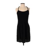 Banana Republic Casual Dress - Mini Halter Sleeveless: Black Dresses - Women's Size 2