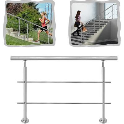 Yardin - Treppengeländer Edelstahl Handlauf Geländer, Edelstahlgeländer Innen und Außen für Treppen Image
