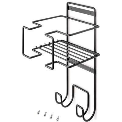 Halter für Bügeleisen und Bügelbrett, Stahl, Grau anthrazit - Emuca Image