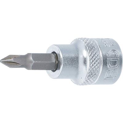 Bit-Einsatz Antrieb Innenvierkant 10 mm (3/8') Kreuzschlitz PH1 Image