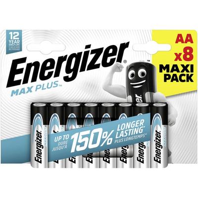 Max Plus Mignon (AA)-Batterie Alkali-Mangan 1.5 v 8 St. - Energizer