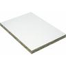 Spanplatte 120 x 60 cm 10 mm weiß beschichtet Span-Verlegeplatten