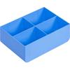 Alutec - 66023 66023 Werkzeugeinlage 4fach (l x b x h) 153 x 111 x 52 mm