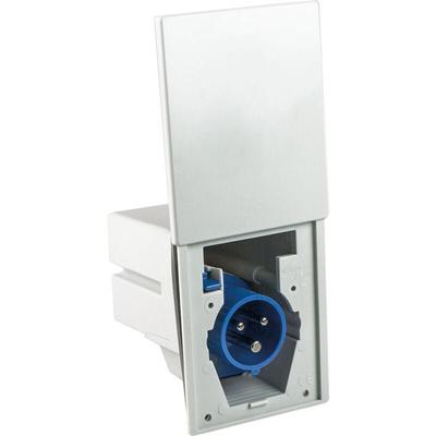 Cee Caravan-Einspeisungsstecker 3-polig weiß 230V 16A IP44 Image