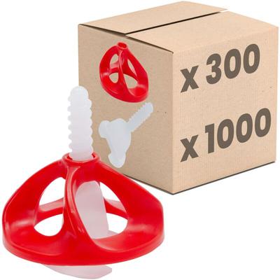 Dalsys - Fliesen Nivelliersystem, Verlegehilfe Set, Fliesenleger Werkzeug, ergonomisch - 1mm Set: Image