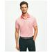 Brooks Brothers Men's Performance Series Micro Stripe Jersey Polo Shirt | Coral | Size Small