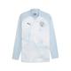 Sweatshirt PUMA "Manchester City Pre-match-Sweatshirt Herren" Gr. S, blau (silver sky lake blue) Herren Sweatshirts Sportbekleidung