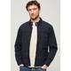 Outdoorjacke SUPERDRY "SD-CLASSIC HARRINGTON" Gr. XXL, blau (eclipse navy) Herren Jacken Outdoorjacken