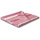 Plaid BIEDERLACK "Stripe Out" Wohndecken Gr. B/L: 130 cm x 170 cm, pink Baumwolldecken
