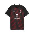 Trainingsshirt PUMA "AC Milan Aufwärmtrikot Jugendliche" Gr. 176, rot (black for all time red) Kinder Shirts T-Shirts