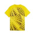 Trainingsshirt PUMA "Borussia Dortmund Aufwärmtrikot Jugendliche" Gr. 164, gelb (cyber yellow black) Kinder Shirts T-Shirts