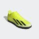 Fußballschuh ADIDAS PERFORMANCE "X CRAZYFAST CLUB TF" Gr. 42, gelb (team solar yellow 2, core black, cloud white) Schuhe Fußballschuhe