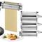 Mophorn - vevor Set di Accessori 3 Rulli Sfogliatrice di Pasta Adatto per Impastatrice KitchenAid,