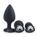 Amal Plugs Set For Men 3pc Anal Plug Set Ã€nÃ¢les-PlÃºg Beginner Amal-Toy Amal-Beads Dá»‹dos Adult Sáº¹xy toy for Women and Men Blue BQ3