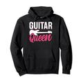 Guitar Queen - Womens Guitar Musician Funny Guitar Lover Pullover Hoodie