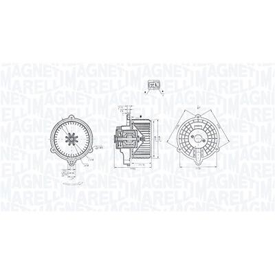 Magneti Marelli Innenraumgebläse [Hersteller-Nr. 069412384010] für Hyundai, Kia Image